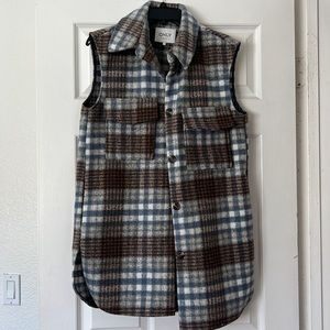 Plaid Vest